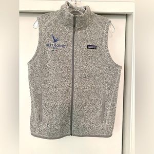 Patagonia Gray Fleece Vest size medium